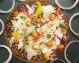 तवा पिज़्ज़ा (Tawa pizza recipe in Hindi) रेसिपी चरण 6 फोटो