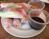 A picture of step 6 of Vietnamese spring rolls.