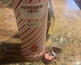 A picture of step 1 of Martini chocolate peppermint.