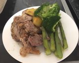 A picture of step 6 of Garlic Studded Shoulder of Lamb.