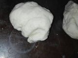 Chaparritas con salsa de champiñones