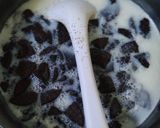 Foto langkah ke 2 dari resep Puding susu oreo capuccino.