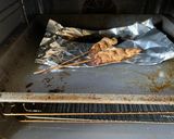A picture of step 4 of Pork Souvlaki 🇬🇷.
