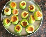 A picture of step 5 of Stuffed tinda.