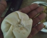 A picture of step 5 of Aloo kachori.