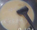 A picture of step 2 of Coconut Custard Creme Brulee.