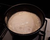 Une image de l'étape 1 de Panna cotta coco et fruit de la passion.