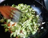 รูปขั้นตอนการทำที่ 2 ของ ซุปสามสหาย (Broccoli,Large onion & Carrot Cream Soup)
