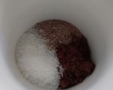 Gambar langkah 1 resipi Dalgona Chocolate Hazelnut.