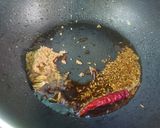 A picture of step 4 of Moong Dal with Pointed Gourd /Mugeswari Potol.