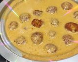 A picture of step 7 of Banana subj(kacha khol) potato panner malai kofta.