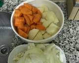 Chicken wing, potatoes and carrots with oyster sauce recipe step 1 photo