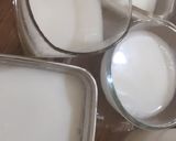 Foto langkah ke 2 dari resep Agar susu sirop ala Ibu Haji Heni. (jaman ngekos).