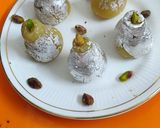 A picture of step 10 of Stuffed Badam kalash.