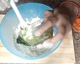 A picture of step 1 of Steamed Paneer wheat flour Momos.