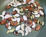 A picture of step 1 of Dry Fruits Chikki.