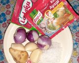 Foto langkah ke 1 dari resep Shabu shabu ala rumahan ; isi bakso & otak-otak.