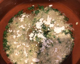 Foto del paso 5 de la receta: Rape en salsa verde de espárragos con almejas
