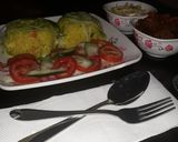 A picture of step 1 of #friedricerecipecontest.