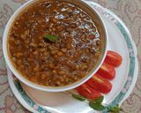 A picture of step 7 of Lobia Masala Curry.