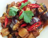 Foto langkah ke 5 dari resep Terong sosis balado.