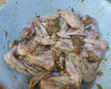 A picture of step 5 of Garlic chicken wings with paramesan cheese in airfryer.