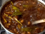 Rawon daging kacang merah