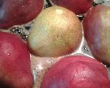 A picture of step 5 of Pears and Pork.