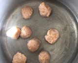 A picture of step 2 of Peas soya in tomato besan curry.