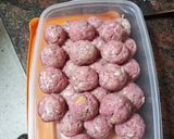 Foto del paso 1 de la receta Canelones de calabacín rellenos de albóndigas al horno