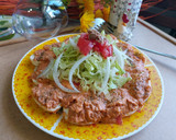 Foto del paso 4 de la receta: Huevos rellenos de bonito en tomate (rec. de aprovechamiento)
