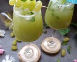 ग्रीन ग्रेप मिंट कूलर (Green Grape Mint Cooler Recipe In Marathi) रेसिपी स्टेप 4 फोटो 