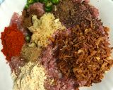 A picture of step 1 of Dum Ka Keema.