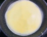 Hình bước làm 3 của món Bánh Crepe sầu riêng
