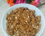A picture of step 5 of Gur wala halwa.
