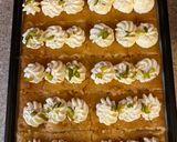 A picture of step 5 of Rasmalai Tres Leches cake.
