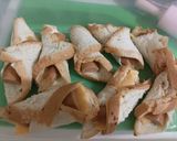 Foto langkah ke 2 dari resep Garlic bread sosis air fryer.