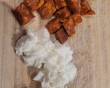 A picture of step 6 of Hassleback Chicken.