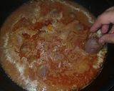 A picture of step 4 of Achari Moon Pulao with Beef Kofta.