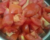 A picture of step 2 of Tomato Carrot and beetroot soup.