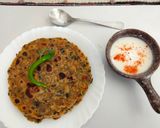 A picture of step 4 of Methi and Sattu power packed thepla.