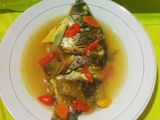 Ikan mas pindang ala ibu