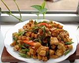 Foto langkah ke 11 dari resep Oseng kering buncis tahu (oseng tanpa air).