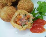 Foto langkah ke 13 dari resep KROKET Kentang Kornet Wortel.