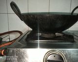 A picture of step 6 of Punjabi Style Bhindi Masala.