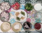A picture of step 1 of Sweet and sour prawn balls curry(টক মিষ্টি প্রণ বল কারী).