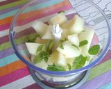 Foto del passaggio 2 della ricetta Ghiaccioli melone e menta