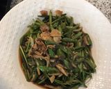 Foto langkah ke 5 dari resep Tumis Kangkung Teri nasi.