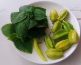 Hình bước làm 2 của món Canh CÁ nấu khế & húng chanh
