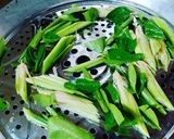 Hình bước làm 2 của món Tu hài, ngao 2 còi hấp sả